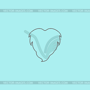 Beard icon - vector clipart