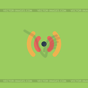 Wi-Fi network icon - vector image