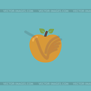 Apple - icon - vector clip art