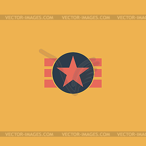 Abstract USA Flag Design - vector image