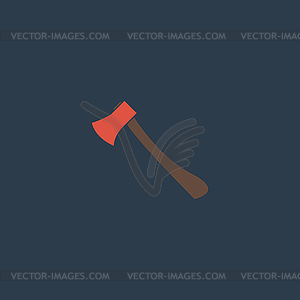 Axe icon - - vector image