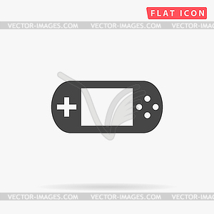 Game gadget simple flat icon - vector image