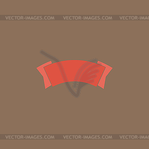 Label flat icon - vector image