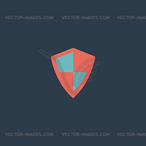 Protection icon - vector image