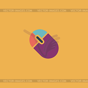 Computer mouse icon,  - vector image