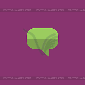 Quote icon - vector image