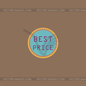 Best Price Icon, Badge, Label or Sticker - vector clip art