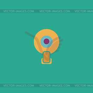 Web camera icon - vector clipart