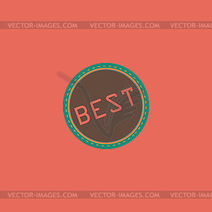 Best Badge, Label or Sticker - vector clipart