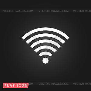Wireless Network Symbol - vector clipart