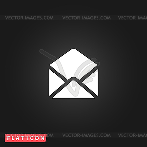 Envelope Mail icon - color vector clipart