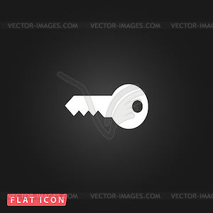 Key icon - vector image