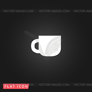 Coffee cup icon - vector clip art