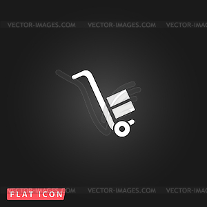 Manual loader - icon - vector clipart
