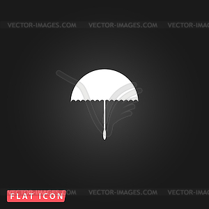 Umbrella icon - - stock vector clipart