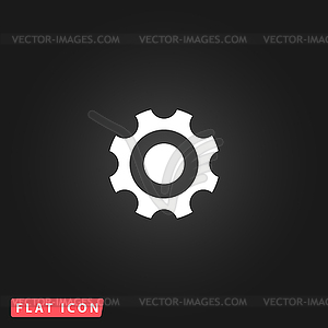 Bearing flat icon - vector clipart