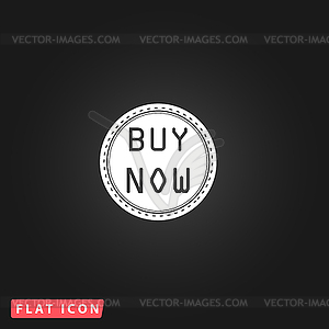 Buy Now Icon - royalty-free vector image