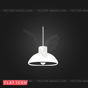 Ceiling lamp.  - vector clipart