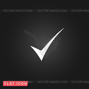 Elegant Check mark symbol - vector clipart