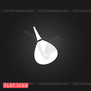Medical clyster icon - royalty-free vector image