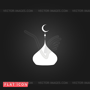 Mosque dome icon - vector clipart / vector image