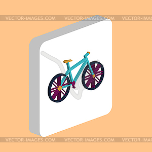 Bicycle computer symbol - vector clip art