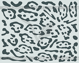 Skin of leopard 4 - vector clip art