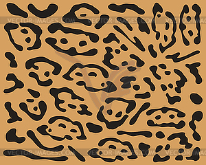 Кожа леопарда 3 - изображение в векторном формате