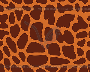 Leather giraffe 3 - vector clip art