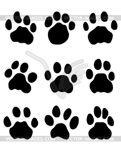 Jaguar's paw - vector clipart
