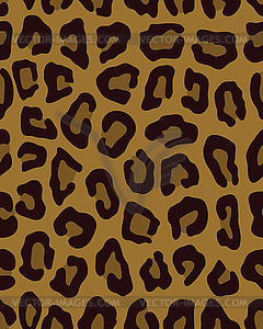  leopard pattern in brown - vector clipart