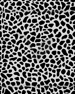 Seamless texture of leopard - vector clipart