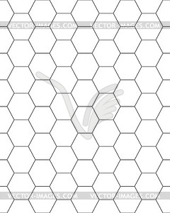 Honeycomb seamless pattern - vector image
