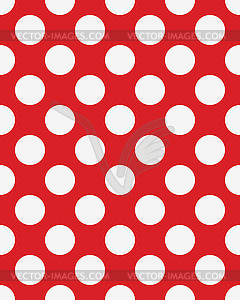 White dots, seamless - vector clipart