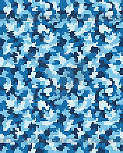 Digital fashion camouflage - vector clip art