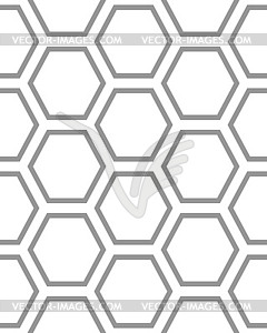 Honeycomb seamless pattern - vector clipart