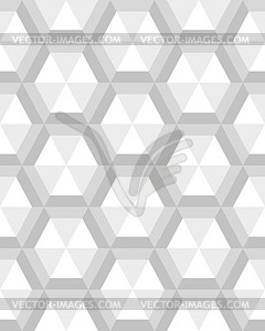 Hexagon seamless pattern - vector image