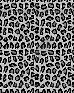 Seamless pattern of leopard, - vector clip art