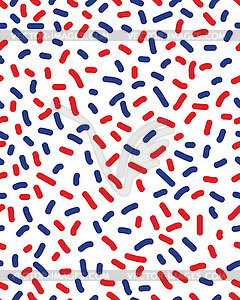 Seamless pattern with confetti  - vector clipart