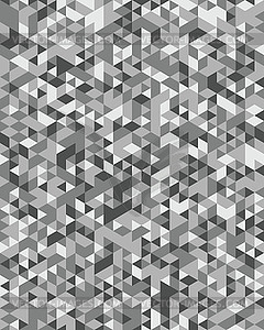 Seamless triangular pattern background, creative design - vector image