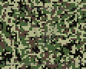 Seamless  militaristic camouflage - vector image