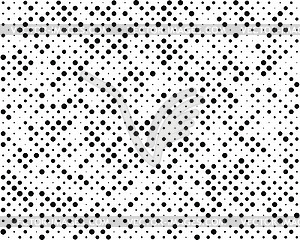 Seamless background with dots  - vector clipart