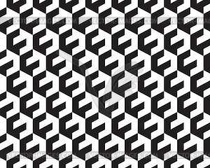 Seamless polygonal pattern  - vector image