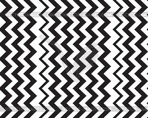 Seamless zigzag pattern - vector image