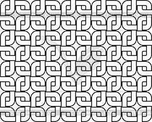 Seamless polygonal pattern background - vector image