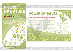 Medical background - vector image