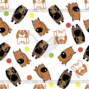 Dogs - vector clipart