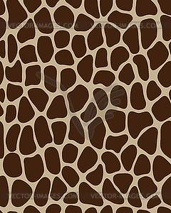 Leather of giraffe 2 - vector clipart