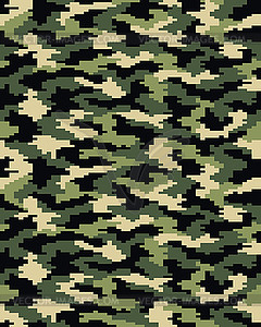 Digital camouflage seamless - vector image