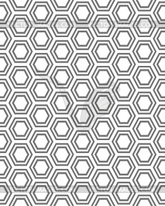 Honeycomb seamless pattern - vector clip art